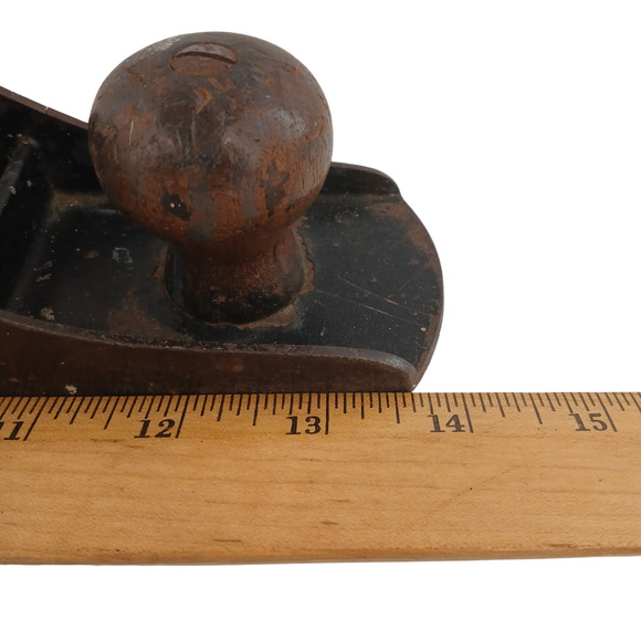 VTG Stanley No.5 Hand Plane, 13.5” Carpenter Woodworking Tool Wood - See Desc - Picture 7 of 9